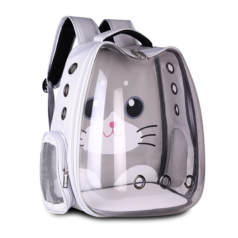 My Crazy Pawz, Pet Backpack Convenient Pet Space Bag Breathable Shoulder Cat Bag Dog Bag